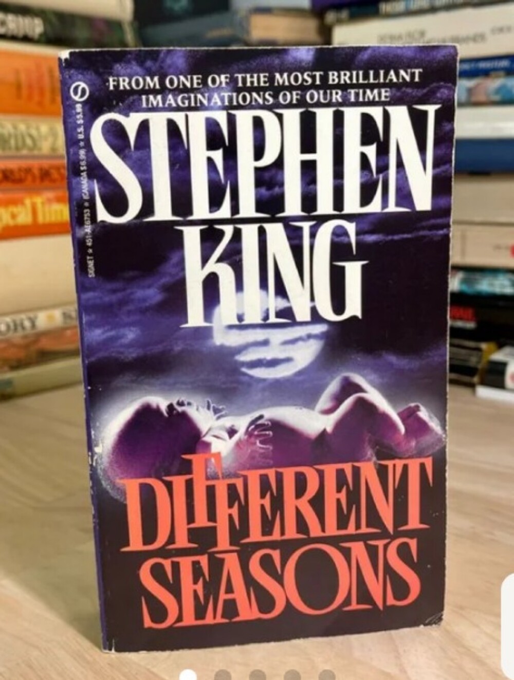Stephen King Different Seasons Coffee Table Book - Black, Purple, Red